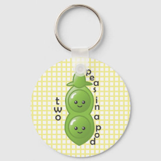 Two Peas in a Pod - Peas Key Ring