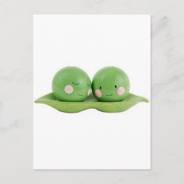 Two Peas in a Pod Postcard (Front)