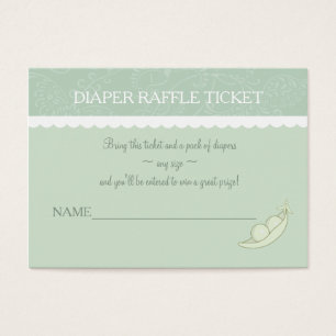 Two Peas In A Pod Raffle Ticket