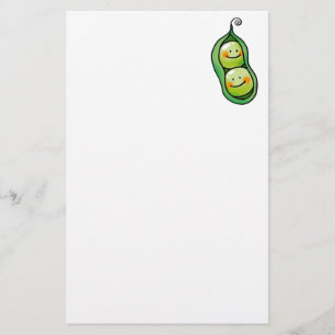 Two peas in a pod stationery