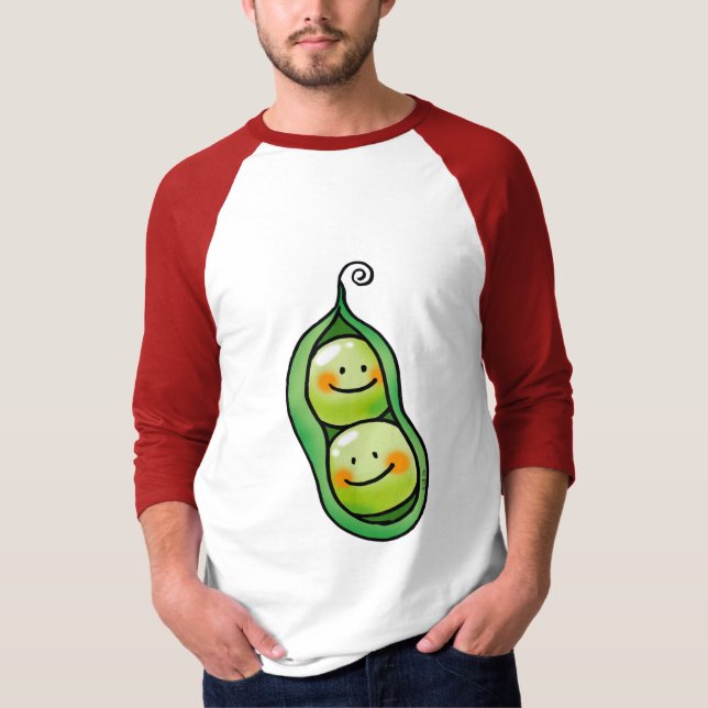 Two peas in a pod T-Shirt (Front)