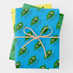 Two Peas In A Pod Wrapping Paper