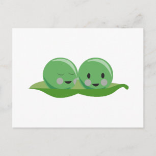 Two Peas Postcard