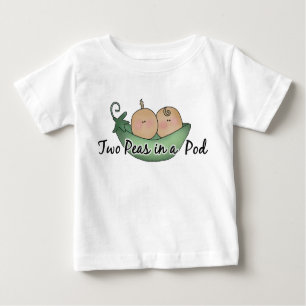 Two Peas Twin unisex baby t-shirt
