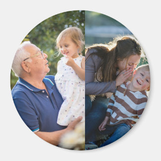 Two Photo Create Your Own Photo  Magnet