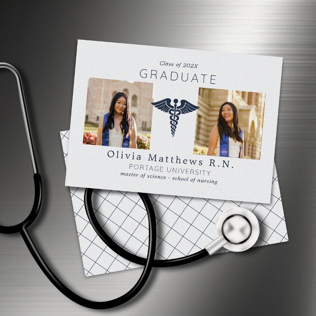 Two Photo Nursing Grey Navy Insignia (Creator Uploaded)