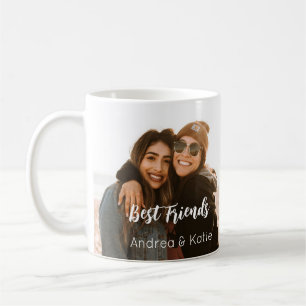 Two Photo Personalised Name Coffee Mug