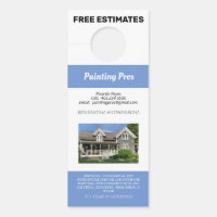 Two Photo Residential & Commercial Painting Blue