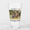 Two Photos and Personalised 16oz Pint Glass