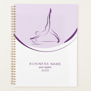 Two Pilates Poses on the Reformer   Colour Planner