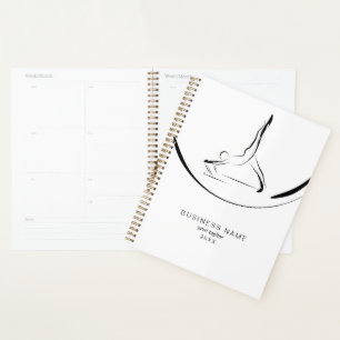 Two Pilates Poses on the Reformer  Planner