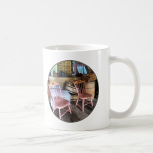 Two Pink Chairs In General Store Coffee Mug