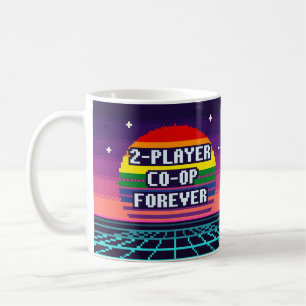 Two-player Co-op Forever Pride Pixel Mug