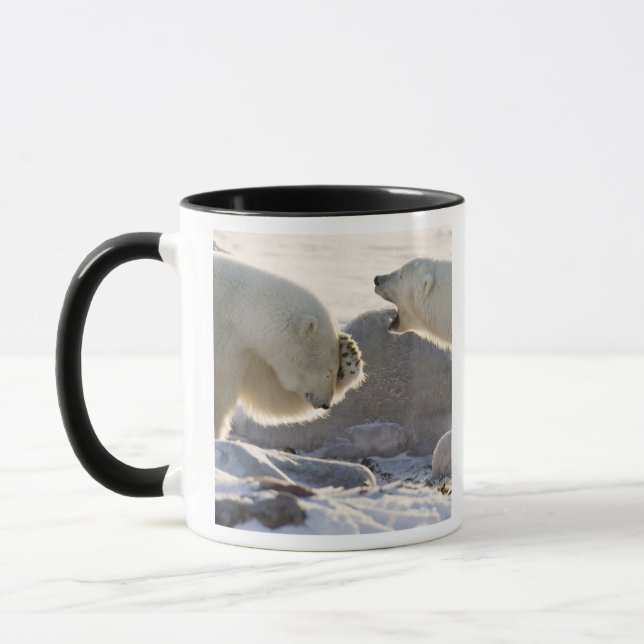 Two Polar Bears Mug (Left)