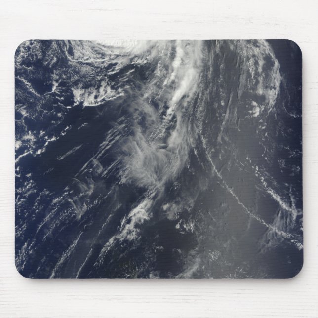 Two powerful storms span the Atlantic Ocean Mouse Pad (Front)