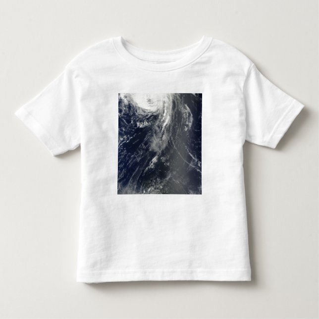 Two powerful storms span the Atlantic Ocean Toddler T-Shirt (Front)