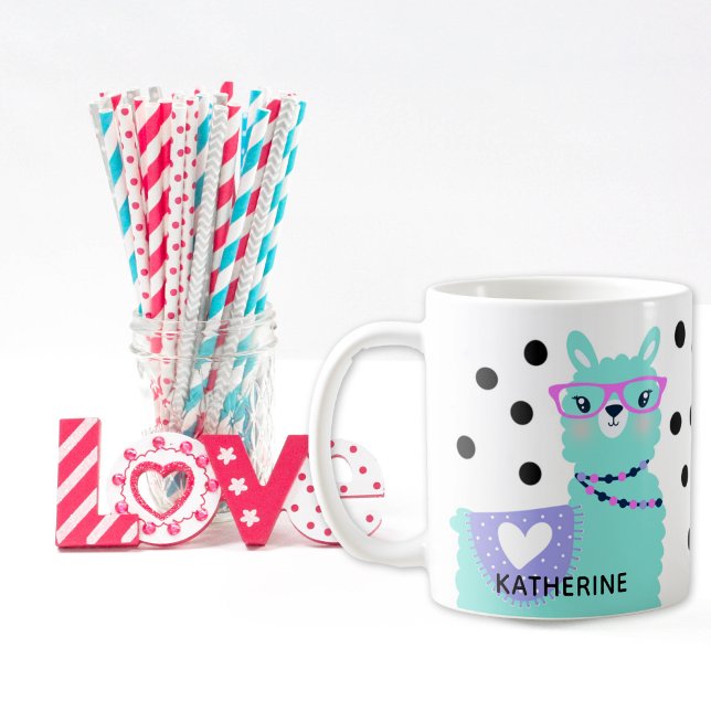 Two Pretty Llama Ladies Coffee Mug (Creator Uploaded)