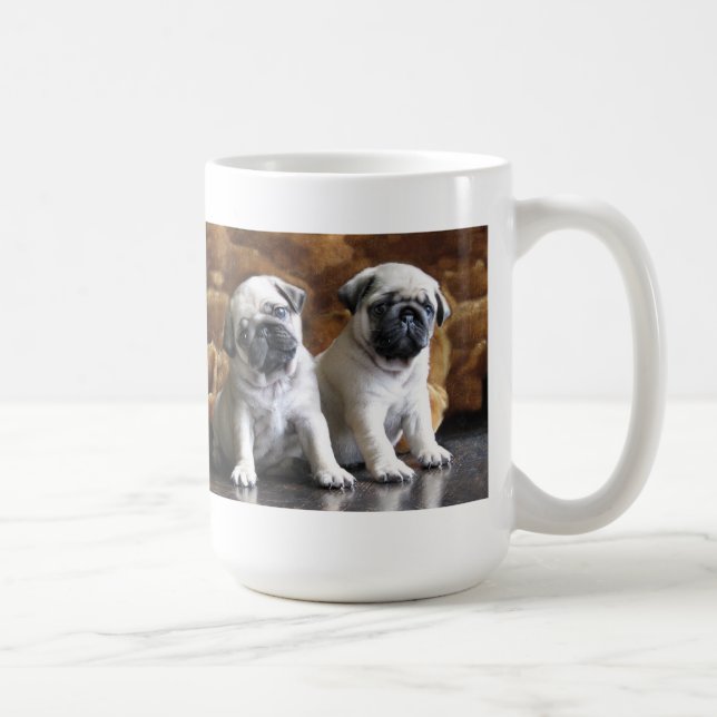 Two Pugs Mug (Right)