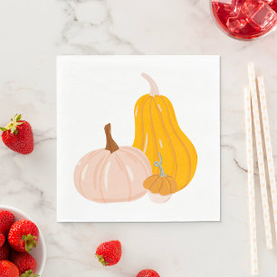 Two Pumpkins Napkin