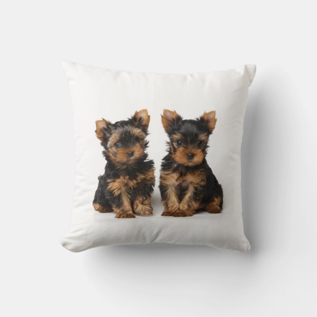 Two puppies cushion (Front)