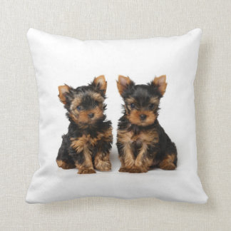 Two puppies cushion