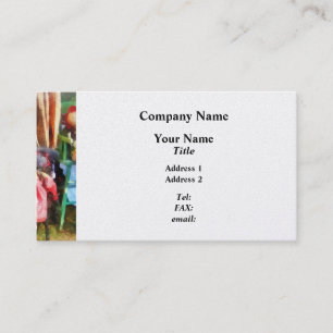 Two Rag Dolls at Flea Market Business Card
