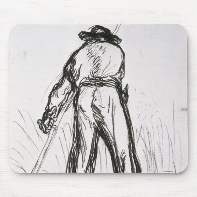 Two Reapers Seen from the Back Mouse Pad (Front)