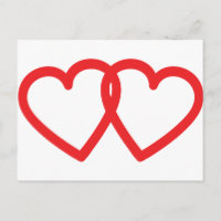 two red hearts icon