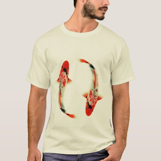 Two Red Koi T-Shirt (Front)