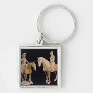 Two Riders, Chinese, Tang dynasty (618-906) (terra Key Ring
