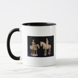 Two Riders, Chinese, Tang dynasty (618-906) (terra Mug
