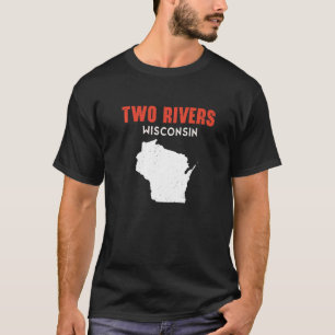 Two Rivers USA State America Travel Montanan Helen T-Shirt