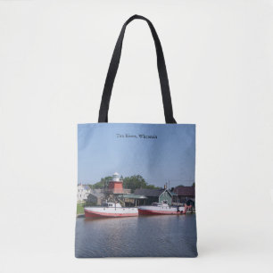Two Rivers, Wisconsin all over bag