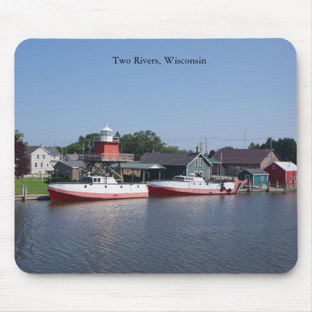 Two Rivers, Wisconsin mousepad (Front)