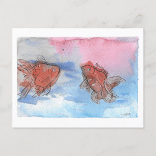 Two’s Company - Postcard