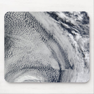 Two S-Shaped Polar Hurricanes Mouse Pad