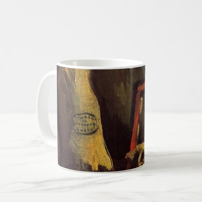 Two Sacks and a Bottle by Vincent van Gogh Coffee Mug (Front Left)