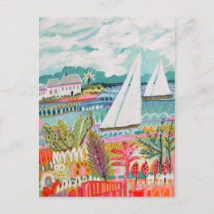 Two Sailboats Postcard