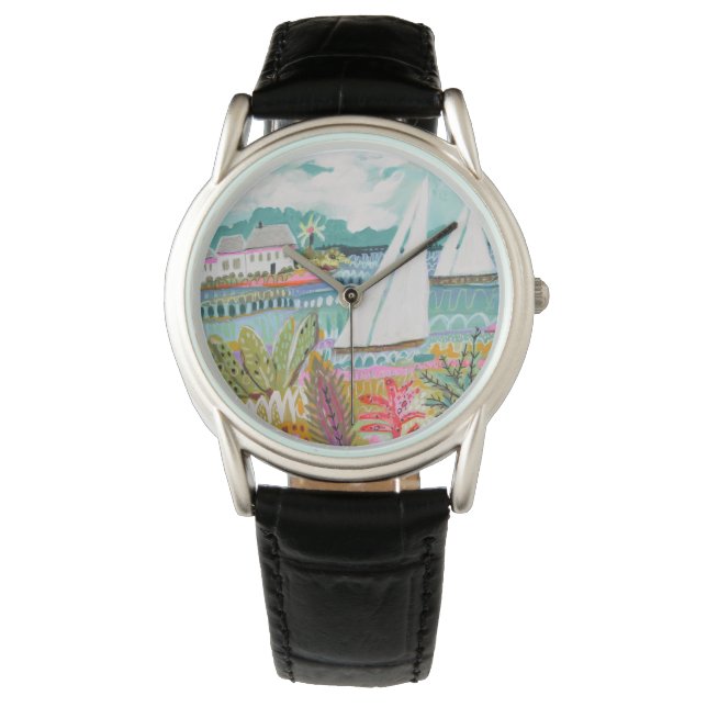 Two Sailboats Watch (Front)