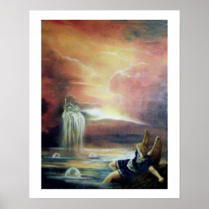 TWO SAINT JOHN AND FALLEN ANGEL POSTER