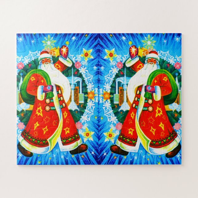 Two Santas Jigsaw Puzzle (Horizontal)