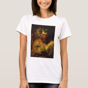 Two Satyrs (oil on panel) T-Shirt