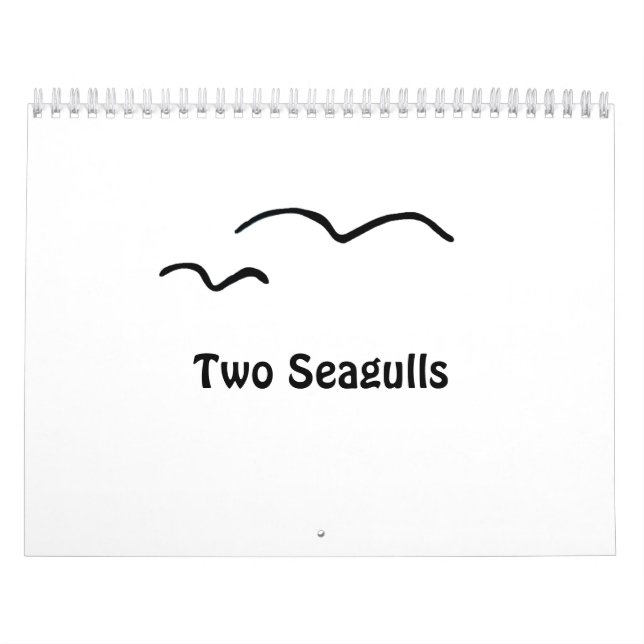 Two Seagulls Calendar (Cover)