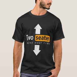 Two-seater Enjoy The Ride Funny Swingers Wife Swap T-Shirt