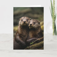 Two Serious Otters