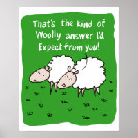 Two Sheep Chatting in a Field