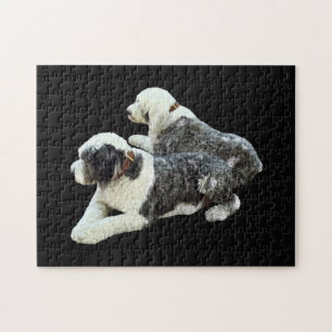 Two Sheepdogs Jigsaw Puzzle