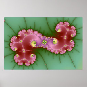 Two Shoes - Fractal Poster