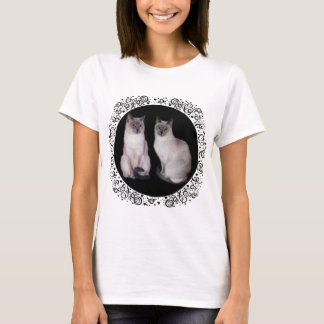 Two Siamese Cats T-Shirt