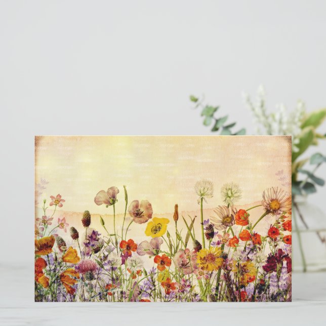 Two side junk journaling paper (Standing Front)